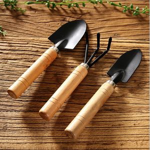 Home & Garden3 Pcs Set Creative Gardening Three Piece Mini Garden Tools Small Shovel Rake Spade Potted Plant Flowers Drop Delivery 2021 Gxsh