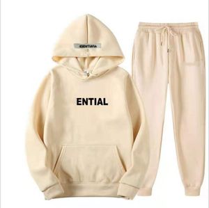 Casual Men Women Sports Tracksuits Suits Fleece Sweatsuits Jogger Autumn Winter Hoodies Pants Sportswear