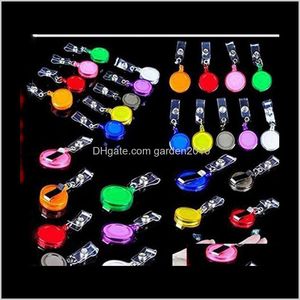Other Office School Supplies 250Pcs Retractable Lanyard Strap Card Badge Holder Reels With Clip Keep Id Key Cell Phone Safe