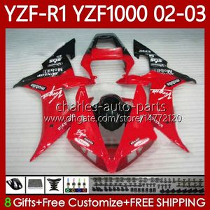 Wholesale red yamaha r1 resale online - Motorcycle Fairings For YAMAHA YZF R CC YZF R1 YZFR1 Glossy red Body No YZF1000 YZF R1 CC YZF OEM Bodywork