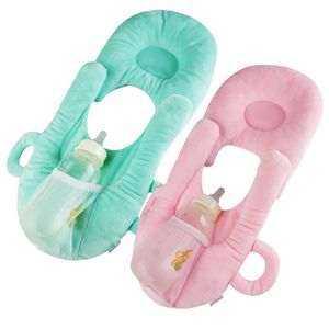 Bebê multifuncional recém-nascido alimentação travesseiro bebês artefato anti-cuspir travesseiros em forma de U para bebês e toddlers H110201