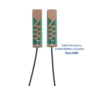 IPex U.fl RF1.13 Koaxialkabel 5dbi Intern 915MHz 868MHz Antenn Flexibel GSM PCB Antenner 10st / sats