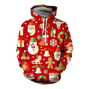 Fashion 3D sweater Street Halloween tree series printed men's casual sports large Hoodie