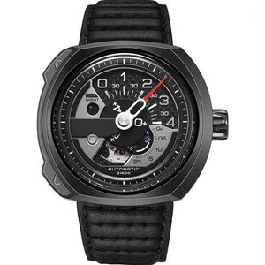 WristWatches LBD 47mm v3 01 relógios automáticos para homem Bandas de couro 316 função de aço NFC Miyota 82s7
