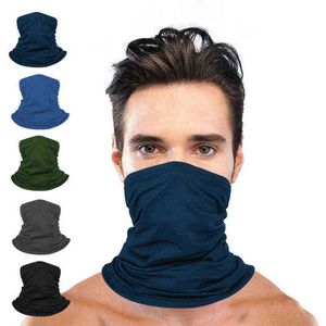 Inverno antivento Bandana Solid Sciarpa Tubo Neck Face Warmer Ghetta Mask Cover Ski Snowboard Cycling Fishing Balaclava Headwear Y1229