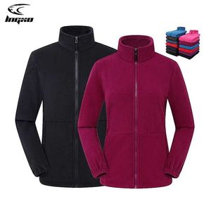 LNGXO Polar Kumaş Tişörtü Softshell Avcılık Hiking Polartec Ceket Erkekler Kadın Mont Kamp Açık Kış Polar Ceket 211112