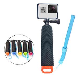 Pływak ściskacz wyporność pręt polak kij statyw monopod dla Gopro Go Pro Hero 5 4 3 Xiaomi Xiomi Yi 2 4K 4 K kamera akcji H1117