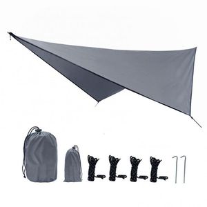 Utomhus Camping Vattentät Tarp Lättviktsmarkning Sun Shade Parasol Canopy Tents and Shelters