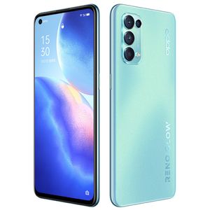 Original Oppo Reno5 K 5g Mobiltelefon 8GB RAM 128GB ROM SNAPDAGON 750G OCTA CORE 64MP AI OTG 4300MAH Android 6.43 