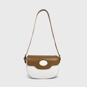 DL HBP 7A+ 2022 spring and summer bag new products niche design color matching saddle bags shoulder messenger purses wallets handbags fashion Genuine leather