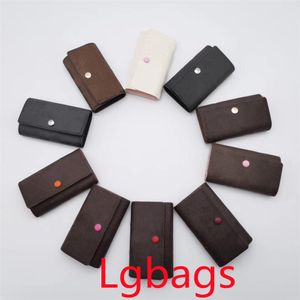 Luxurys Designers Carteira Moda Bolsas Cartão Titular Carregar Mulheres Dinheiro Cartões Moedas Saco Homens Bolsa De Couro Business Chave Carteiras com Caixa De Dustbag