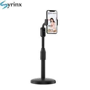 Multi-Functional Retractable Mobile Stand Live Broadcast Desk Clip Bracket Table Mount Cell Phone Supporthållare