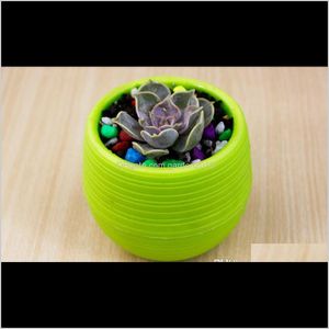 Planters Planter Recycled Plastic Pots Perfect For Succulents Strong Reusable Plant Flower Herb Bed Pot X5Jab 1Wdm9