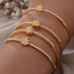 Bangle Dubai 4 pçs / lote etíope cor ouro manguito pulseira para mulheres bridelete de casamento jóias árabes africanas