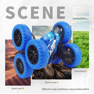 Wholesale tumbling toys for sale - Group buy 1pc Children s Remote Control Six wheel Tumbling Stunt Car With Light Electronics Off road Climbing Car For Kids Funny Gift Toy Q0726