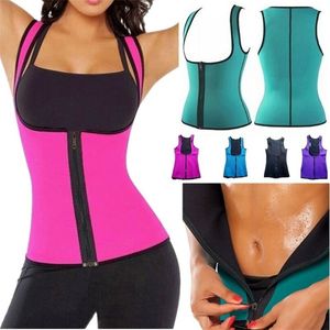 2021 Estate Donna Sudore Caldo Sauna Neoprene Body Shaper Dimagrante Vita Trainer Cintura Sottile Palestra 977 Z2