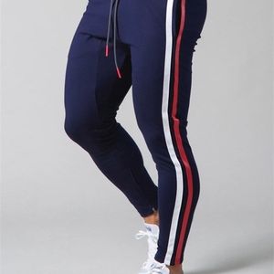 Streetwear Joggers Мужчины Брюки Тренажерный зал Фитнес Одежда Эластичная талия Дышащие трексуиты Брюки днища Леггинсы Спортивные штаны 211201