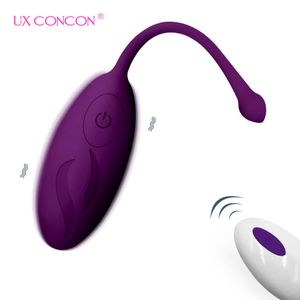 Bullet Vibrator Sex Toys for Women Adults Remote Control G-Spot Simulator Vaginal Ball Anal Plug Vibrating Love Masturbator P0822