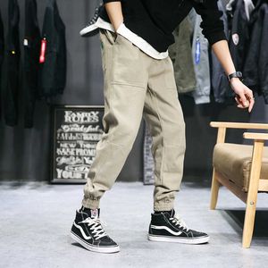 YASUGUOJI Military Tactical Cargo Pants Men Ankle-Length Men Pants Chinos Joggers Boost Military Casual Cotton Pants Hip Hop X0723