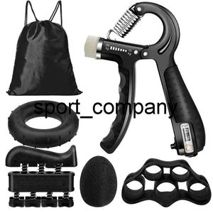 Counting Hand Grip Strengthener Forearm Wrist Grip Workout Kit Finger Exerciser 22-132lbs