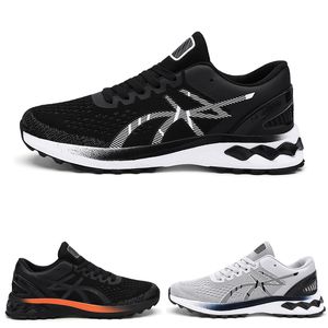 Outdoor-Laufschuhe Männer Frauen Klettern Schwarz und Weiß Orange Grau Mode # 24 Herren Trainer Damen Sport Turnschuhe Walking Runner Schuh