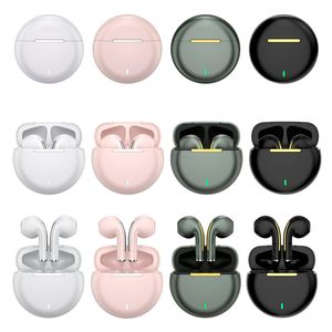 TWS Bluetooth Touch Control Headset kabellose Kopfhörer mit Rauschunterdrückung J18 Stereo-Sport-Headsets Kopfhörer Musik für Handy-Kopfhörer Écouteur Cuffie Ear