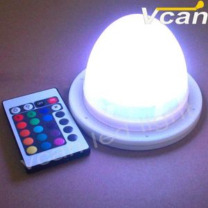 Komponenten-led-leuchten großhandel-Glühlampen DHL Super Helle LEDS Cordless wiederaufladbare Farben wechseln wasserdichte IP68 LED Beleuchtungskomponenten
