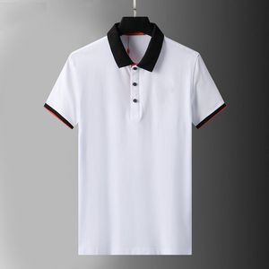 Luxurys designers mens klänning polos handväskor designe t-shirt sommar andas lös för män kvinnor par hip hop streetwear toppar mode 100% bomull kortärmad # 17