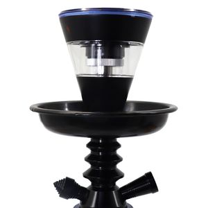 Preminum Technology Smoking Hookah Accessories Shisha Silicone and Glass Electronic Shisha Vaporizer Hookah Bowl Head