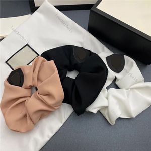 Solid Färg Hårband Brev Elastiska Huvudbonader Ins Style Enkel Ponytailhållare Hår Slipsar Slitstarkt Portable Headdress