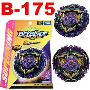 Gotowe stockal Tomy Beyblade Super King B-175 Lucyfer Emperor Domination Rotary Top Toy X0528