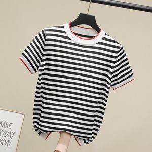 Letnie Luksusowe Projektanci Damska T Shirt Płaszcz Crop Top Drukowane Krótki Rękaw Kurtka Pull De Luxe Casual Odzież Odzież wysokiej jakości 2021 Koszulki Designer Kobiety