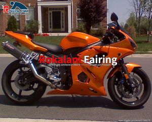 Karosserien für Yamaha YZF R6 YZF-R6 2003 2004 YZF600 R6 03 04 Orange Verkleidungsset (Spritzguss)