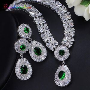 Wholesale emerald bridal sets for sale - Group buy Rainbamabom Solid Sterling Silver Sapphire Ruby Emerald Gemstone Birthstone Necklace Earrings Bridal Jewelry Sets Bracelet Ea