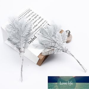 6Pcs Loquat Leaves Vasi per Natale Accessori per la decorazione della casa Regali fai da te Contenitore di caramelle Scrapbooking Fiori Piante artificiali Prezzo di fabbrica design esperto Qualità