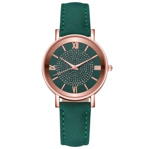 女性の時計クォーツ腕時計36mmブティックリストバンドファッションビジネス腕時計ガールフレンドデザイナーレディース腕時計