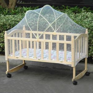 Baby Mosquito Net Cradle Bed Mesh For Kids Outdoor Mosquito Nets Insect Control Crib Folding Portable Baby Cradle Cover