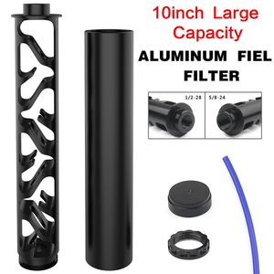 New 6 10 Inch for NAPA 4003 WIX 24003 Solvent Trap Center Hole Baffles Car Fuel Filter 1 2-28 5 8-24 Solvent Filter Inline Fuel Trap