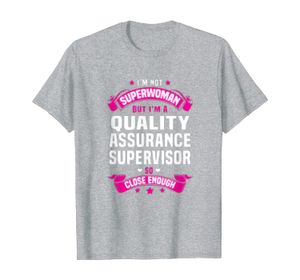T-shirt do supervisor da garantia da qualidade