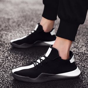 Przypadkowy buty płaski sneaker czarny dzianiny trampki z koronkami Factory Direct Rozmiar 39-44 prezent Chaussures wlewaj femmes