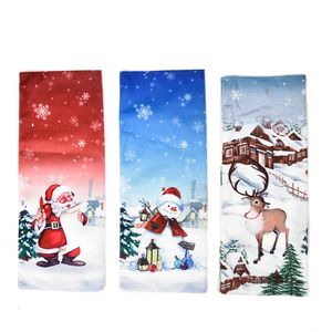 Christmas Wine Bottle Cover Champagne Bags Santa Snowman Reindeer Drawstring Pouch Gift Wrap for Xmas Party Festival KDJK2111