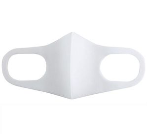 10st Maskers Sublimatie DIY Wit Leeg 3D Ademend Waterdicht Designer Gezichtsmasker Maat 33*13CM