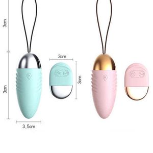 Eggs Wireless Control Vibrating Dildo Vibratore per le donne Masturbatore femminile Stimolatore del clitoride Massaggiatore della vagina Uovo vibrante 1124