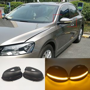 LED Side Wing Dynamic Turn Signal Light Rearview Mirror Indicator For VW Passat CC B7 Beetle Scirocco Jetta MK6 Euro PR