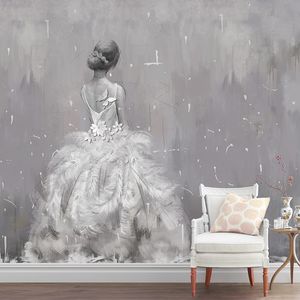 Vintage Wallpaper 3D Wedding Veil Clothing Store Photo Wall Murals Modern Abstract Art Background Wall Paper For Walls 3 D Mural