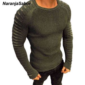 NaranjaSabor 2020 nuovi uomini con cappuccio autunno sportivo manica lunga camicia casual mens marchio di abbigliamento maschile felpa 3XL N539 Y211118
