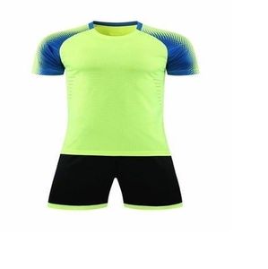 Blanko-Fußballtrikot, Uniform, personalisierte Team-Shirts mit Shorts, aufgedrucktem Design, Name und Nummer 12469