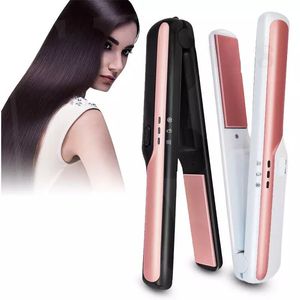 USB Wireless Head Straightener Portátil Mini Flat Iron sem fio Endireitamento Ferro de Viagem Usar ferramentas de estilo de cabelo