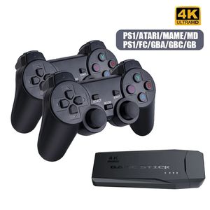 M8 TV video game jogadores adesivo wireless handheld controlador gamepads construir em 32GB armazenamento clássico jogador jogador para PS1 / GB / GBC / MD / CPS / MAME / SD