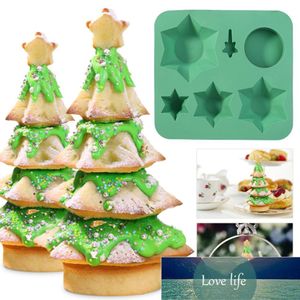 Albero di Natale Cookie Cutter Biscotto Torta al cioccolato Stampo Decorazioni natalizie Strumento di cottura Genitori e bambini possono stare insieme